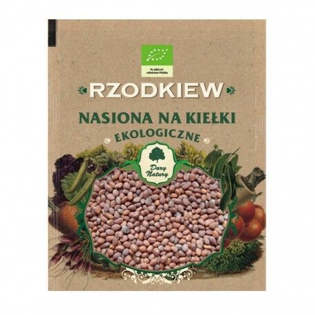 Nasiona na kiełki Rzodkiew 50g Dary Natury